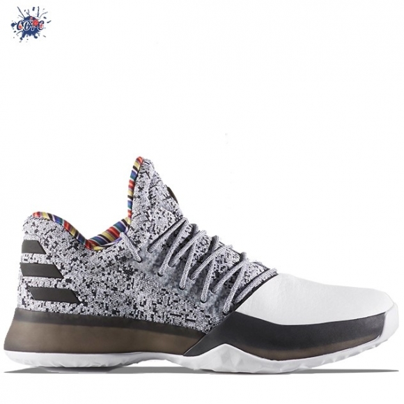 Meilleures Adidas Harden Vol 1 "Black History Month" Blanc Noir (by3473)