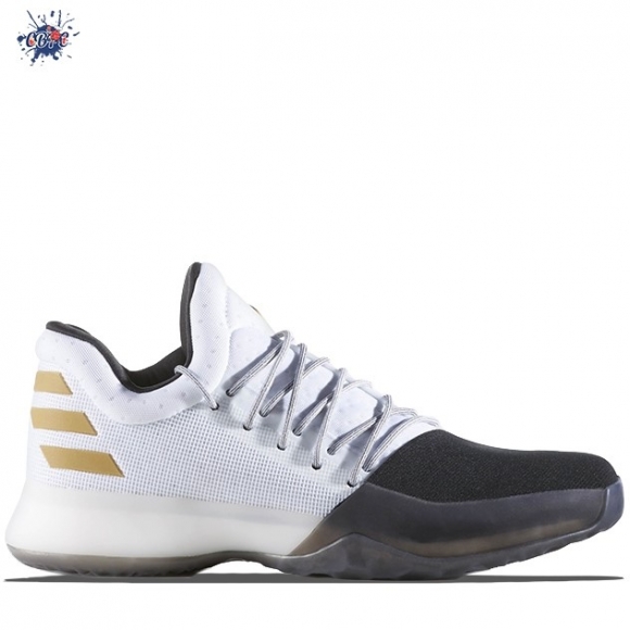 Meilleures Adidas Harden Vol 1 "Dusruptor" Blanc Noir (bw0552)