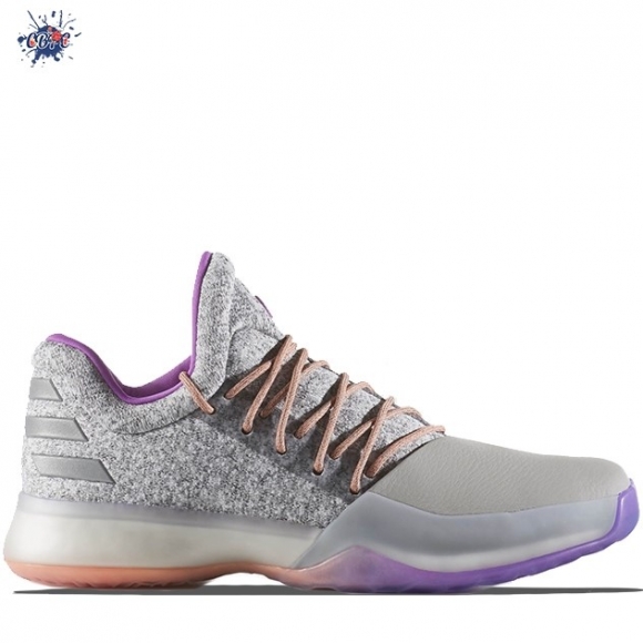 Meilleures Adidas Harden Vol 1 "No Brakes" Gris Pourpre (bw0549)