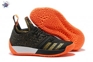 Meilleures Adidas Harden Vol. 2 Noir Orange Or