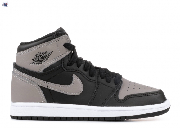 Meilleures Air Jordan 1 Retro 1 High Og Bp "Shadow" Noir Gris Blanc (aq2664-013)