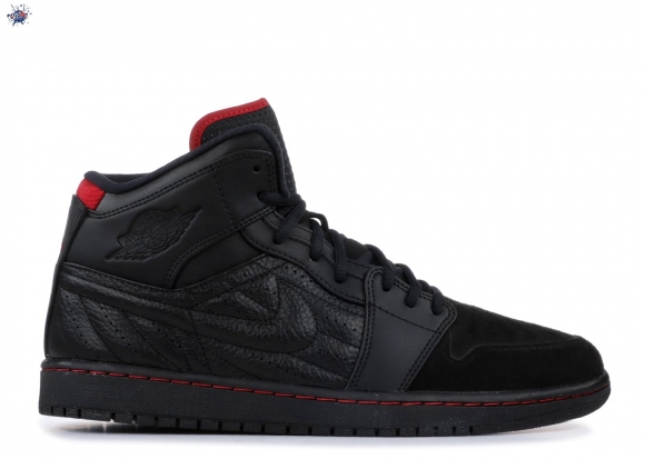 Meilleures Air Jordan 1 Retro 99 "Last Shot" Noir Rouge (654140-001)