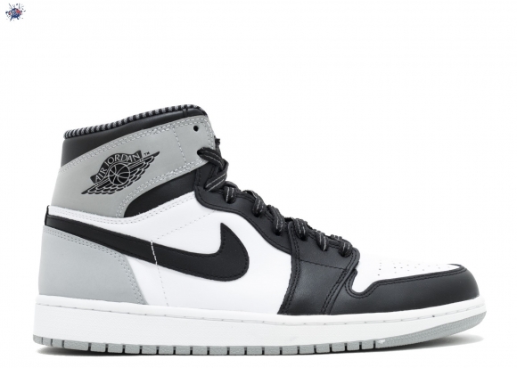 Meilleures Air Jordan 1 Retro High Og "Barons" Blanc Noir Gris (555088-104)