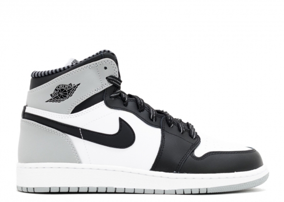 Meilleures Air Jordan 1 Retro High Og Bg (Gs) "Barons" Blanc Gris Noir (575441-104)