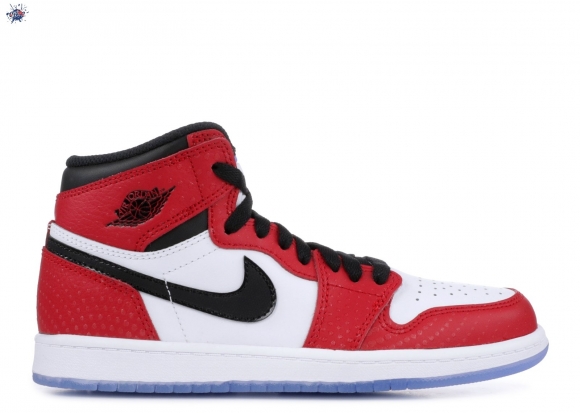 Meilleures Air Jordan 1 Retro High Og (Ps) "Spiderman" Blanc Rouge (aq2664-602)