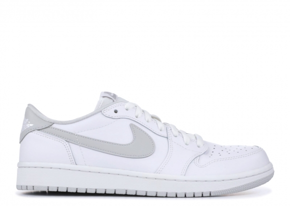 Meilleures Air Jordan 1 Retro Low Og Gris Blanc (705329-100)