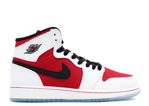 Meilleures Air Jordan 1 Retro Og Bg (Gs) "Carmine" Blanc Noir Rouge (575441-123)