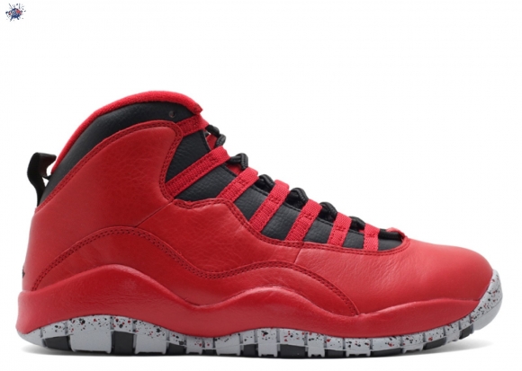 Meilleures Air Jordan 10 Retro 30Th "Bulls Over Broadway" Rouge (705178-601)