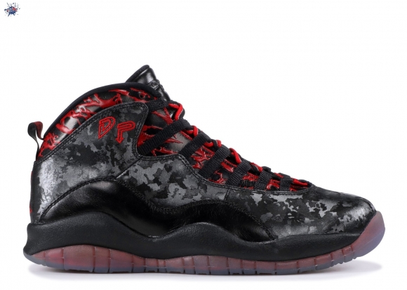 Meilleures Air Jordan 10 Retro Db "Doernbecher" Noir Rouge (636214-066)