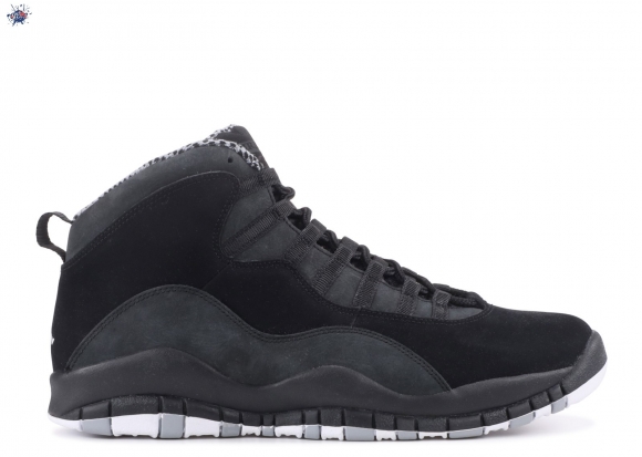 Meilleures Air Jordan 10 Retro "SSarcelleth" Noir Blanc (310805-003)