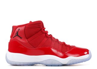 Meilleures Air Jordan 11 Retro Bg (Gs) "Win Like '96" Rouge Blanc (378038-623)