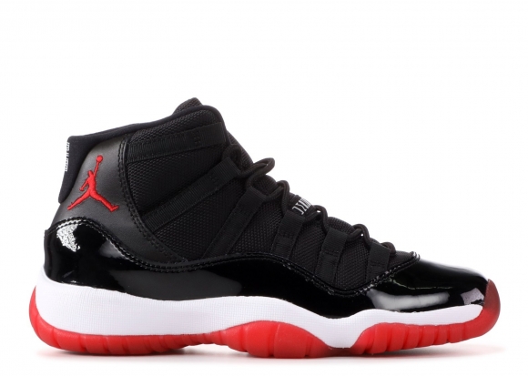 Meilleures Air Jordan 11 Retro (Gs) "2012 Release" Noir Rouge (378038-010)