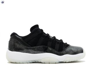 Meilleures Air Jordan 11 Retro Low Bg (Gs) "Baron" Noir (528896-010)