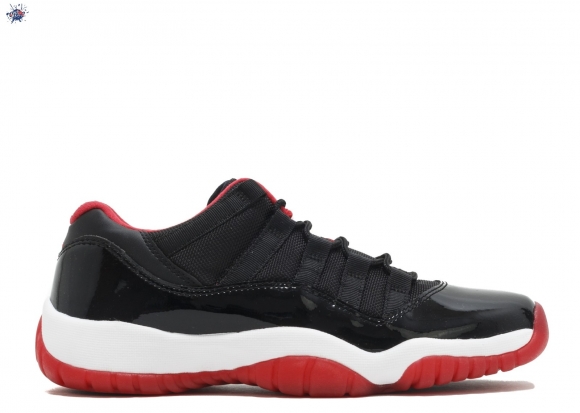 Meilleures Air Jordan 11 Retro Low Bg (Gs) "Bred" Noir Rouge Blanc (528896-012)