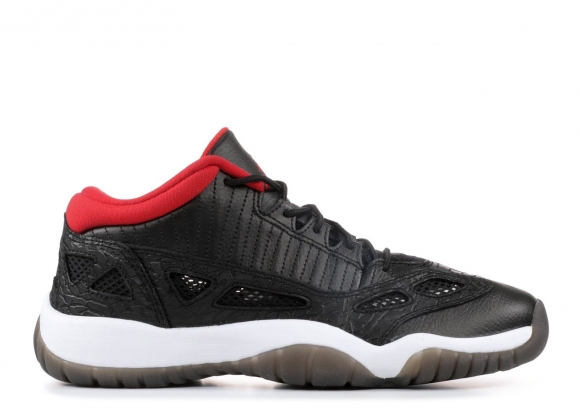 Meilleures Air Jordan 11 Retro Low (Gs) "2011 Release" Noir Rouge (306006-001)