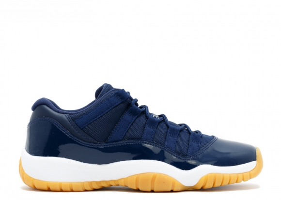 Meilleures Air Jordan 11 Retro Low (Gs) "Marine Gum" Marine Jaune (528896-405)