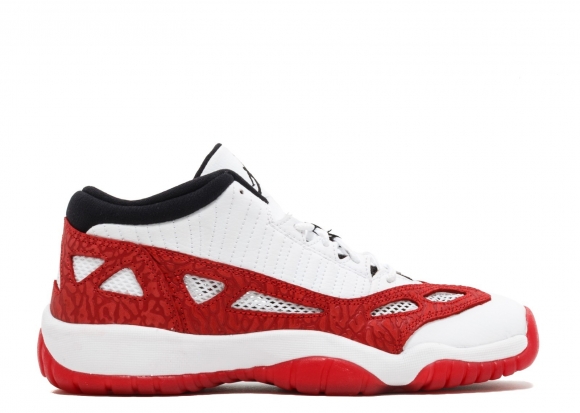 Meilleures Air Jordan 11 Retro Low Ie Gb (Gs) Rouge Blanc (919713-101)