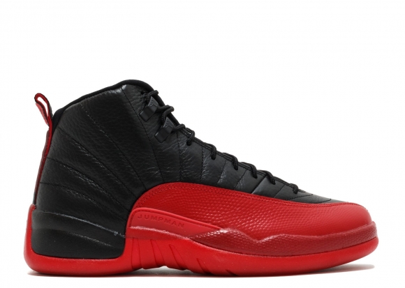 Meilleures Air Jordan 12 Retro "Flu Game 2016 Release" Noir Rouge (130690-002)