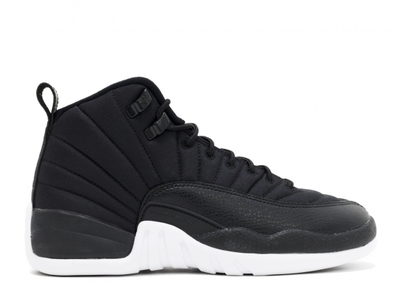 Meilleures Air Jordan 12 Retro (Gs) "Nylon" Noir (153265-004)