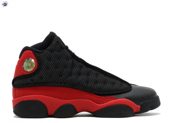 Meilleures Air Jordan 13 Retro Bg (Gs) "Bred 2017" Noir Rouge (414574-004)