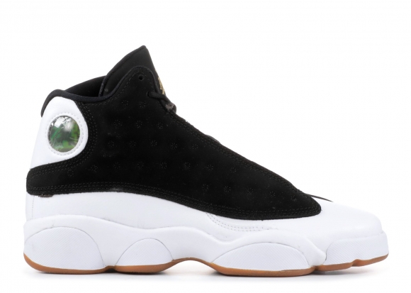 Meilleures Air Jordan 13 Retro Gg Noir Blanc (439358-021)