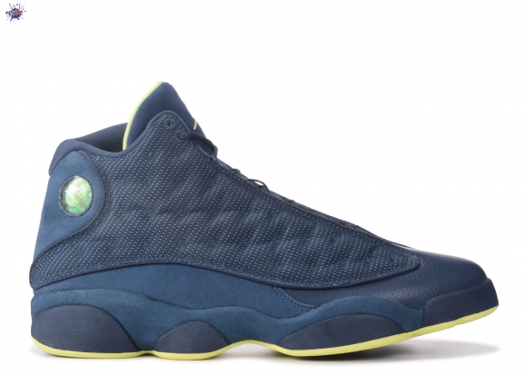 Meilleures Air Jordan 13 Retro "Squadron" Marine (414571-405)