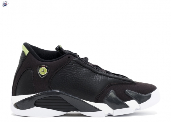 Meilleures Air Jordan 14 Retro Bg (Gs) "Indiglo" Noir Blanc (487524-005)