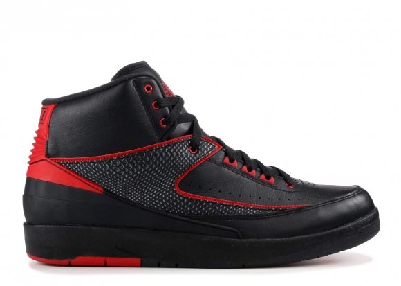 Meilleures Air Jordan 2 Retro "Alternate 87" Noir Rouge (834274-001)