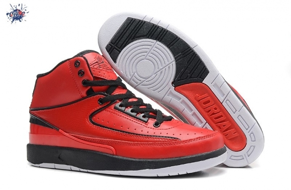 Meilleures Air Jordan 2 Rouge Noir Blanc