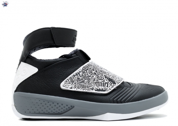 Meilleures Air Jordan 20 "Playoff" Noir Blanc (310455-003)