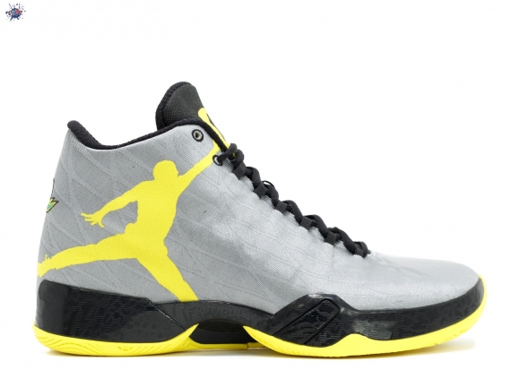 Meilleures Air Jordan 29 Pe "Oregon Ducks" Gris Jaune (fa14mnjdsp183)