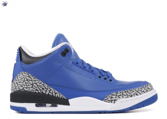 Meilleures Air Jordan 3 Retro "Another One" Bleu (aj3-848904)