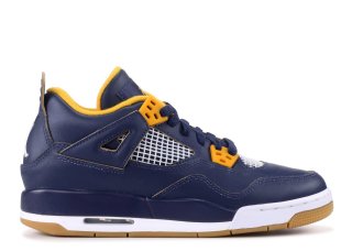 Meilleures Air Jordan 4 Retro (Gs) "Dunk From Above" Marine (408452-425)