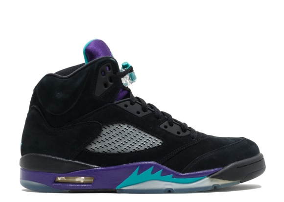 Meilleures Air Jordan 5 Retro "Black Grape" Noir Pourpre (136027-007)