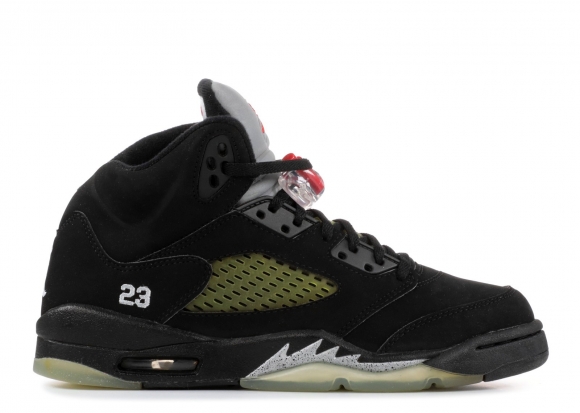 Meilleures Air Jordan 5 Retro (Gs) Noir (134092-004)