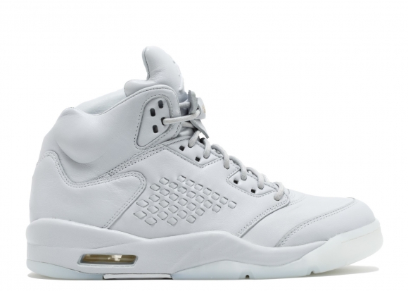 Meilleures Air Jordan 5 Retro Prem "Pure Platinum" Blanc (881432-003)