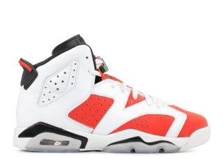 Meilleures Air Jordan 6 Retro Bg (Gs) "Gatorade" Blanc Orange (384665-145)