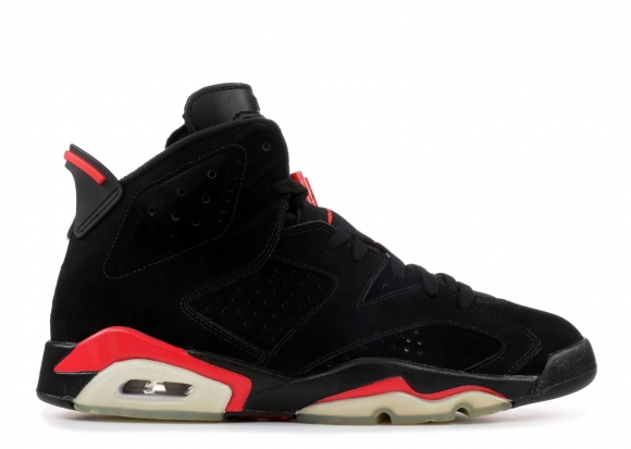 Meilleures Air Jordan 6 Retro "Infrared Pack" Noir Rouge (384664-003)