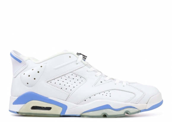 Meilleures Air Jordan 6 Retro Low Blanc Bleu (304401-141)