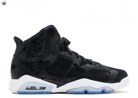 Meilleures Air Jordan 6 Retro Prem Hc Gg (Gs) "Heiress" Noir Blanc (881430-029)