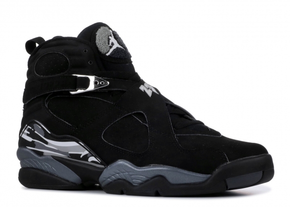 Meilleures Air Jordan 8 Retro "Chrome" Noir (305381-001)