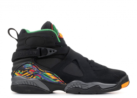 Meilleures Air Jordan 8 Retro (Gs) "Air Raid" Noir (305368-004)