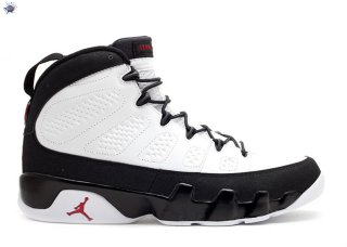 Meilleures Air Jordan 9 Retro "2010 Release" Noir Blanc (302370-102)