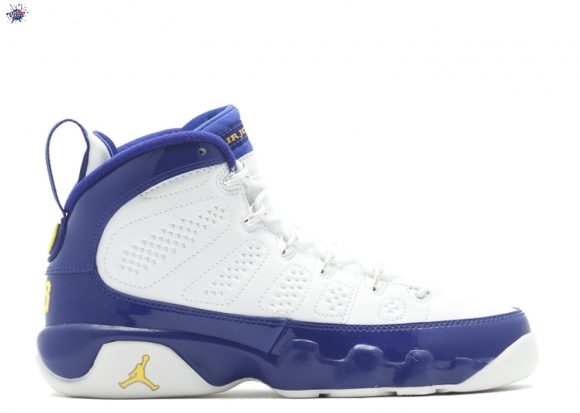 Meilleures Air Jordan 9 Retro (Gs) Kobe "Bryant Pe" Blanc Bleu (302359-121)