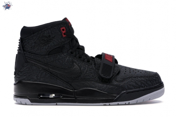 Meilleures Air Jordan Legacy 312 "Elephant Print Bred" Noir (av3922-006)