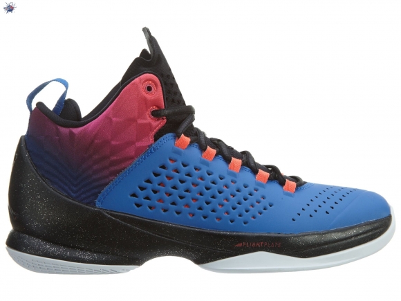 Meilleures Air Jordan Melo M11 Bleu Noir Orange (716227-425)