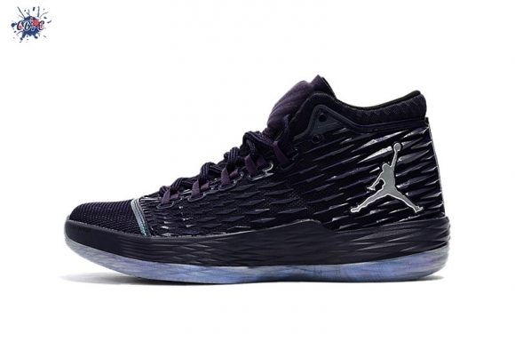 Meilleures Air Jordan Melo M13 Noir Pourpre