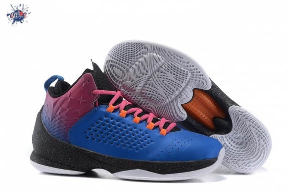 Meilleures Jordan Melo M11 "Red Hook Sunset" Bleu Rouge