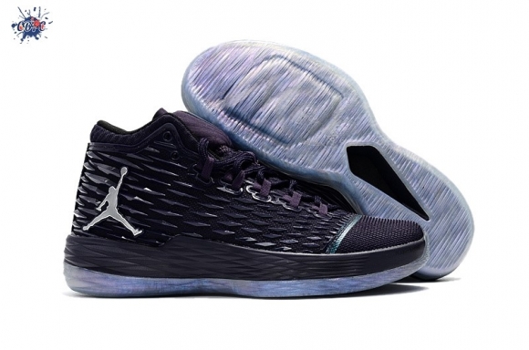 Meilleures Jordan Melo M13 Noir Pourpre