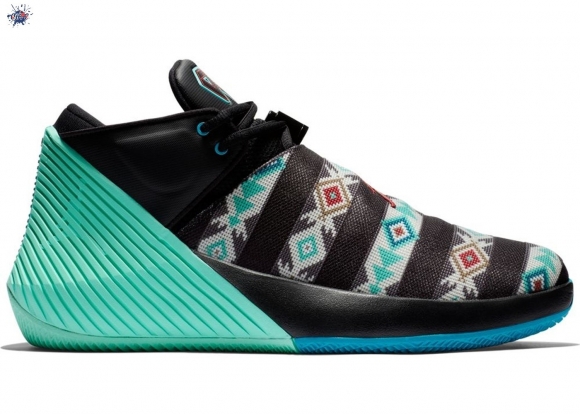 Meilleures Jordan Why Not Zer0.1 Low N7 Noir Vert (bq2383-001)